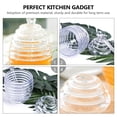thumbnail image 2 of Miangastore Transparent Honey Jar Food Storage Container Plastic 1 Set 5.6X3.7In, 2 of 8