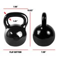 thumbnail image 5 of CAP Barbell Cast Iron Kettlebell, 10 - 60 lbs, 5 of 5