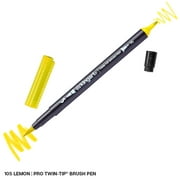 KINGART PRO Twin-Tip & Coloring Brush Pen Multipack, 75 PC