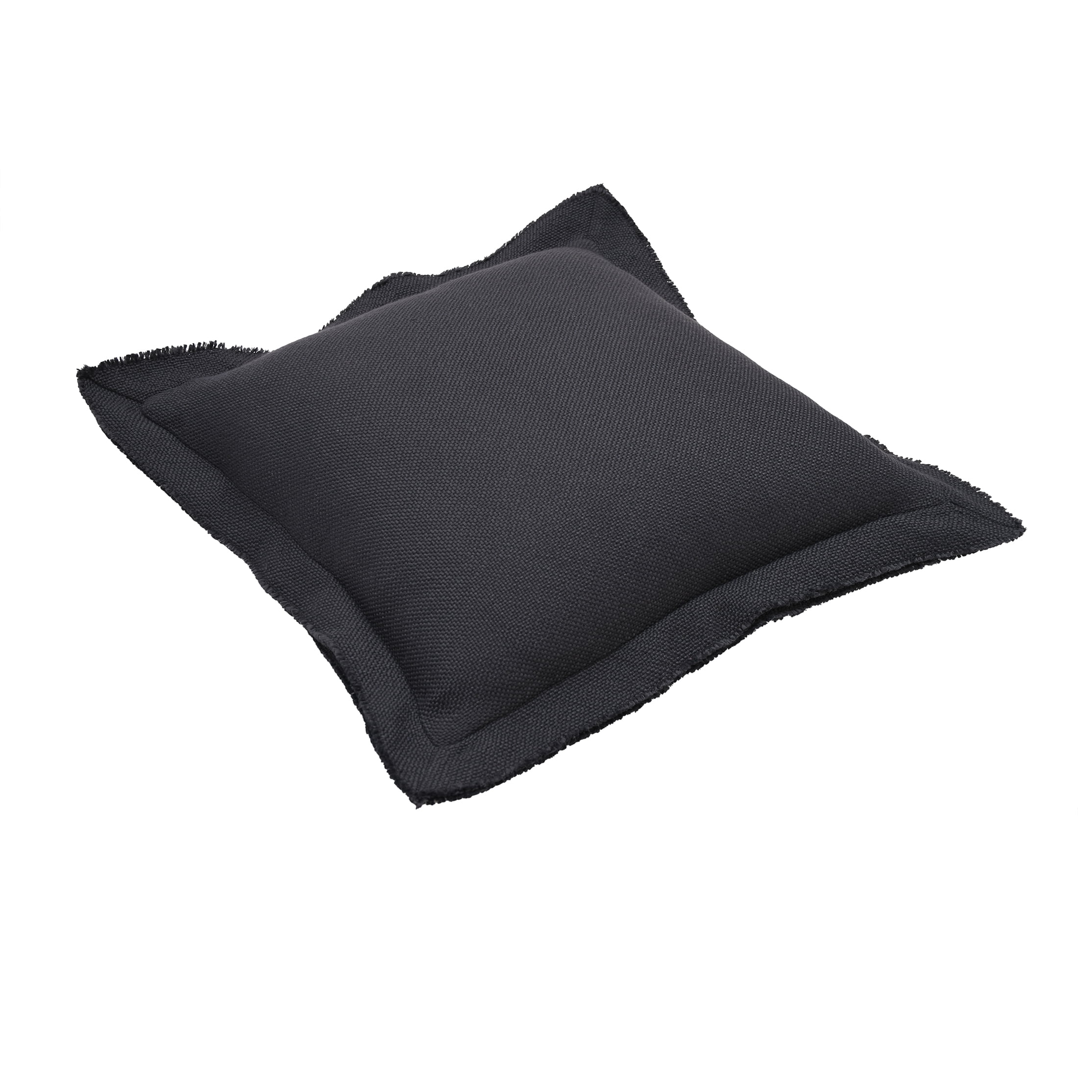 Better Homes & Gardens 24" x 24" Blake Bi-Flange Throw Pillow Cover, Grey Shadow