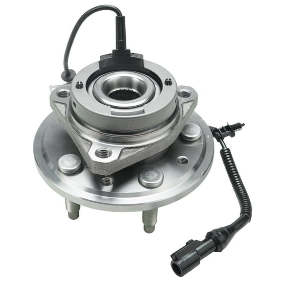 Detroit Axle - Front Right Wheel Bearing Hub for 2004-2007 Ford Freestar Mercury Monterey, Passenger Side Wheel Bearing and Hub Assembly