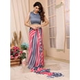 thumbnail image 3 of Leheriya Pure Georgette Ready to Wear Leheriya Saree - 28715340, 3 of 6