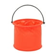 thumbnail image 1 of Cubo plegable para lavar pinceles de acuarela, impermeable y ligero. Naranja, 1 of 9