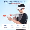 thumbnail image 2 of Virtual Reality Controller Stock Hard Controller Grips HandleCase Protector Magnetic Quick Release Game Accessories Compatible For Meta Quest 3 Controllers, 2 of 9