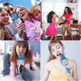 thumbnail image 2 of Micrófono De Karaoke Bluetooth, Micrófono Inalámbrico Con Altavoces Incorporados, Micrófono De Karaoke De Mano Para Cantar Y Grabar, Fiesta En Casa, Compatible Con. Afortunado Sencillez, 2 of 2