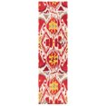 thumbnail image 4 of SAFAVIEH Ikat Coco Southwestern Wool Area Rug, Ivory/Red, 2' x 3', 4 of 9