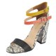 thumbnail image 1 of SANDALIA DE TACÓN CON LINEAS MULTICOLOR Mundo Terra 022474, 1 of 2