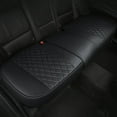 thumbnail image 3 of PU Leather Rear Car Seat Bottom Cover Cushion Mat Nonslip Full Wrapping Rear, 3 of 8