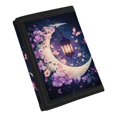 thumbnail image 2 of Chririnla Card Holder Purse Floral Pattern Waterproof Trifold Card Wallet for Sports, Polyester Slim Children's Wallet, 2 of 6