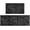 Black, variant on Boho Kitchen Mat Set of 2,Modern Farmhouse Kitchen Rugs and Mats Non Skid Washable,Moroccan Boho Runner Rugs with Rubber Backing for Kitchen Decor and Accessories (Yellow 17"x47" 17"x30")