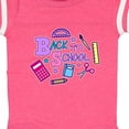 thumbnail image 4 of Inktastic Back to School with School Supplies Girls Baby Bodysuit, 4 of 5