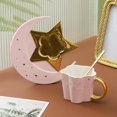 thumbnail image 4 of Taza y platillo de cerámica creativos taza de  la Gloria platillo de cafe, 4 of 7