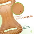 thumbnail image 2 of Benebone Dental Durable Dog Chew Toy for Aggressive Chewers, Real Chicken, Large, 2 of 6