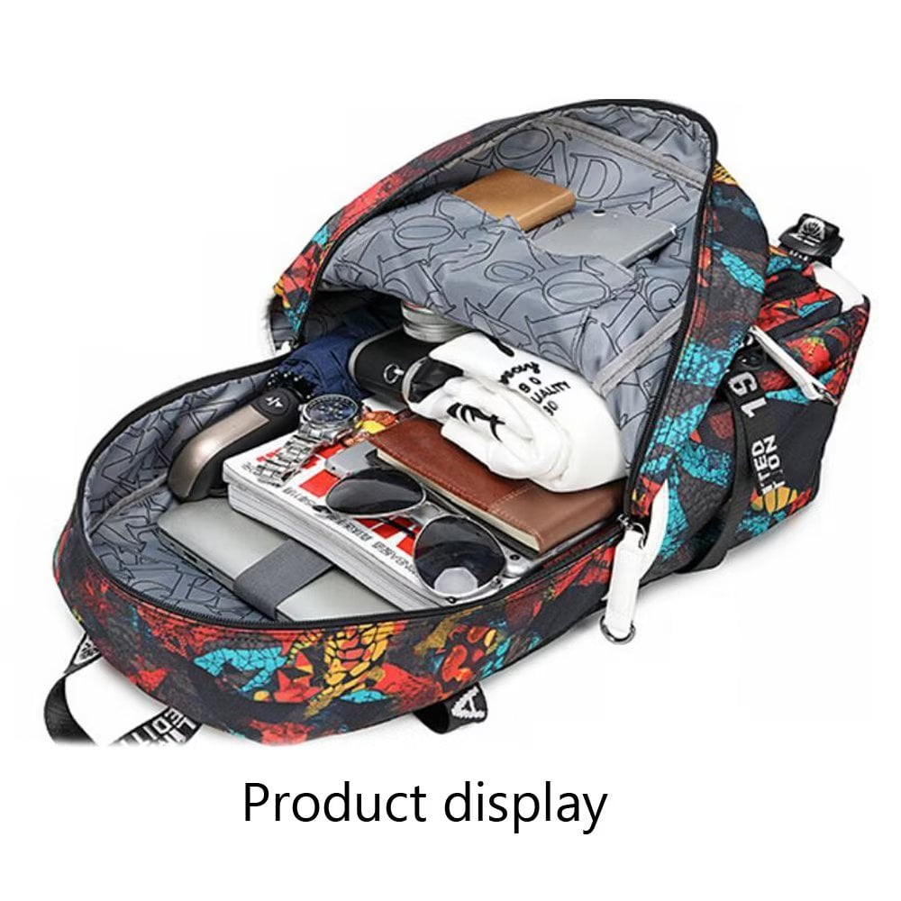 Soccer Player K-Mbappe- Multifunction Backpack Travel Taptop Daypack Fans Bag For Men Women (G-2)