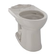 thumbnail image 3 of TOTO® Drake® II Universal Height Round Toilet Bowl with CEFIONTECT, Bone - C453CUFG#03, 3 of 3