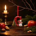 thumbnail image 4 of Cififendec Christmas 26‑Letter Acrylic Hanging Ornaments, Snowman Alphabet Pendant Decor for Xmas Tree Gift Bag Window Holiday Decor, 4 of 5