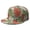 Retro, variant on Baseball Cap Lemon Lover Fresh Yellow Summer Fruit Adjustable Dad Hat with Cute Retro Vintage Floral Pattern
