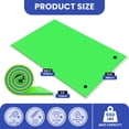 thumbnail image 7 of ModFusion Large Green Floating Water Mat, Three Layer, 9x6 feet XPE Foam Swimming  Pad, for Lakes, 7 of 7