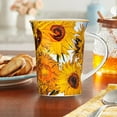 thumbnail image 3 of Carmani Art Gallery by Vincent Van Gogh Sunflower Beautiful Mug 350 ml, 12 Oz Tea Coffee Cups in Gift Box, 3 of 3