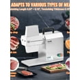 thumbnail image 2 of VEVOR Commercial Meat Tenderizer 500W Stainless Steel Electric Cutting Tenderizer Kitchen Tool for Beef Turkey Chicken Pork Mutton Fish Steak, 2 of 9