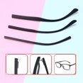 thumbnail image 2 of Single Tooth Anti-Slip Repair Tool Eyeglasses Spectacle Frame Glasses Arm Eyewear Accessories Replacement Leg black-7mm, 2 of 6