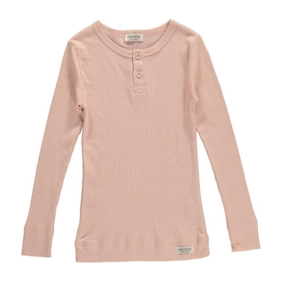 MarMar Ribbed Long Sleeve Henley Shirt