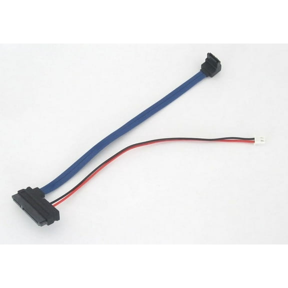 22 Pin SATA Female Cable with 2 Pin Power and Right Angle 7 Pin SATA