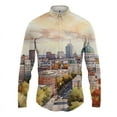 thumbnail image 5 of Camisa de solapa colorida para hombre con estampado 3D para hombre y mujer, camisas casuales de moda de manga larga con botones, ropa de calle de gran tamaño unisex, 5 of 5