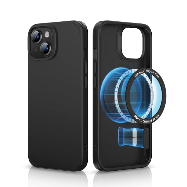 Funda ESR para iPhone 14/13 con MagSafe, negra a prueba de golpes