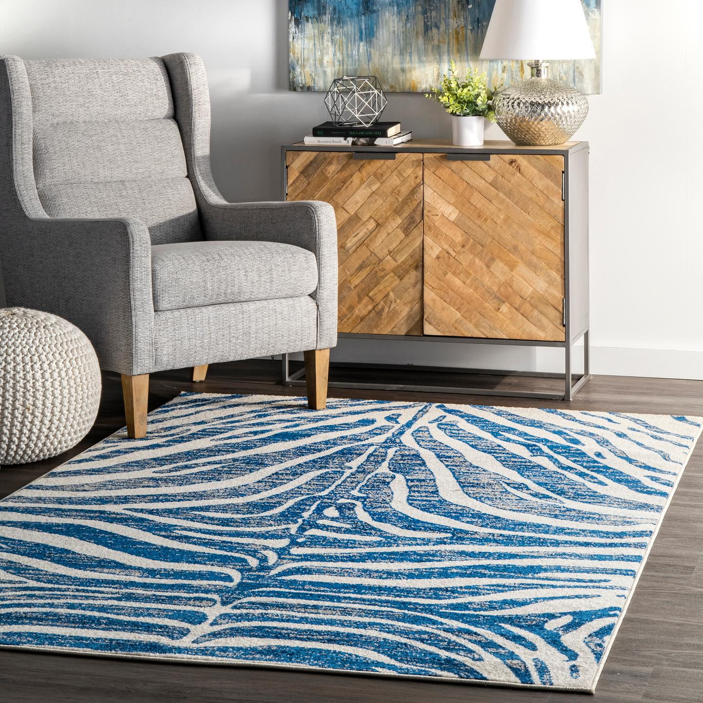 nuLOOM Royal Zebra Stripes Area Rug