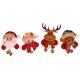 thumbnail image 1 of 4 artículos de decoración navideña campanas luminosas colgantes broches insignias viejo muñeco de nieve oso regalos de Navidad regalos para niños, 1 of 5