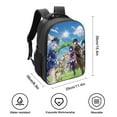 thumbnail image 2 of Genshin Impact 16 Inch Backpack with 2 Compartment, Large Capacity School Bookbags Casual Travel Daypack, 2 of 6