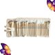 thumbnail image 1 of YSNOOWE 24Ud Brochas Cosméticas De Y Madera Para Uso En Maquillaje Con Estuche Beige, 1 of 8