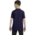 thumbnail image 7 of Hanes Boy's 100 Percent Cotton Short Sleeve T-Shirt 5450, 7 of 7