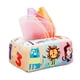thumbnail image 5 of Caja de bufandas Takop para niños pequeños con 10 bufandas de colores suaves y de alto contraste para bebés. Estilo A, 5 of 9