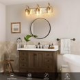 thumbnail image 3 of Lámpara de Baño Foucasal de 3 Luces Acabado Níquel Cepillado 60 cm, 3 of 7