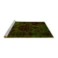 thumbnail image 2 of Ahgly Company Machine Washable Indoor Rectangle Persian Yellow Bohemian Area Rugs, 6' x 9', 2 of 4