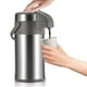thumbnail image 1 of Jarra térmica para café OJOJ 4L/133 oz con bomba de acero inoxidable, 1 of 7