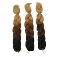 thumbnail image 3 of Ensemble de 3 Pcs d'Extension de Dreadlocks C14, Couleur Dégradée, Tressage, Extension de Cheveux, 3 of 14