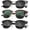 (3 Pack) Black/Tortoise/Glossy Black, variant on KALIYADI Polarized Sunglasses Trendy Stylish Half-frame Sun Glasses for Men Women Driving Sun glasses UV Blocking