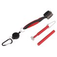 thumbnail image 4 of Kit, Two Sided Brush Nonslip Design Sturdy Durable Retractable Brush  Club Cleaner With Groove Cleaner Club End Cleaner For  Red, 4 of 8