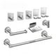 thumbnail image 1 of Set De 9 Piezas De Accesorios Para Baño De Acero Inoxidable, 1 of 8