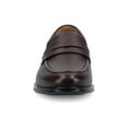 thumbnail image 6 of Vance Mens Phineas Comfort Slip-on Flexible Penny Loafer Dress Shoe, Widths Available, 6 of 9