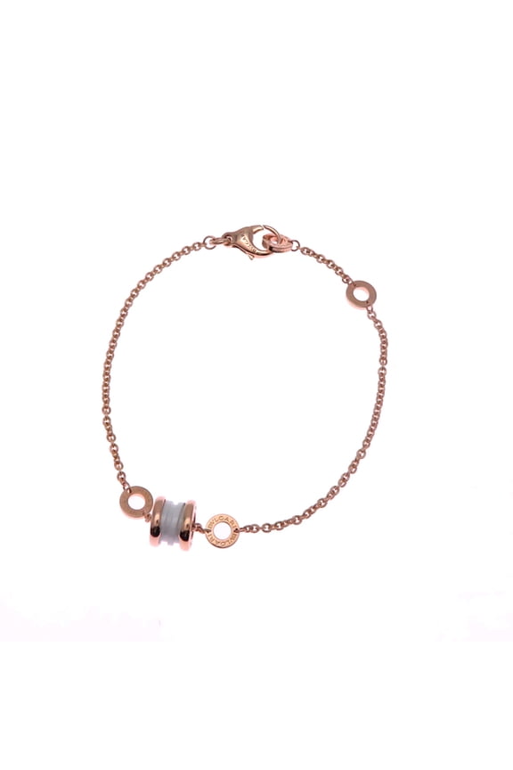 Pre-Owned Bvlgari B.zero1 Bracelet SM Women's 750 Pink Gold (Good)
