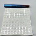 thumbnail image 1 of Almohadilla de pie de silicona antideslizante para muebles, resistente al desgaste, de grano anticolisión de silicona transparente cilíndrica semiesférica, 1000 piezas, 1 of 2