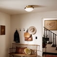 thumbnail image 2 of 52544BNB Kichler Lighting Bretta - 2 Light Flush Mount In Traditional Style-7.25 Inches Tall and 13.5 Inches Wide-Brushed Natural Brass Finish, 2 of 10