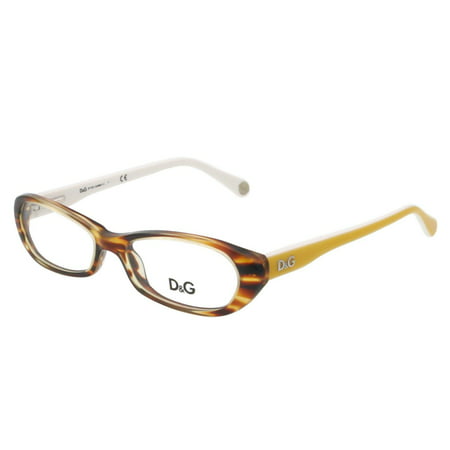 D&G by Dolce & Gabbana Eyeglasses DD 1192 1707 Havana Orange