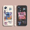thumbnail image 2 of Case For Xiaomi 13 12 12S 11 11T 10 10S 9 9SE 8SE Pro Ultra Lite Colour Simple Liquid Silicone Case Cartoon Lilo & Stitch Angel, 2 of 5