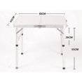thumbnail image 2 of table de camping Pliante et en Aluminium - table de Pique-Nique Pliable pour Intérieur et Extérieur, 2 of 5