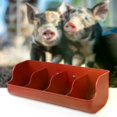 thumbnail image 1 of Piglet Fodder Slot Food Trays Farm Animal Supplies Pig Feeder for Small Animals Growers, 1 of 5